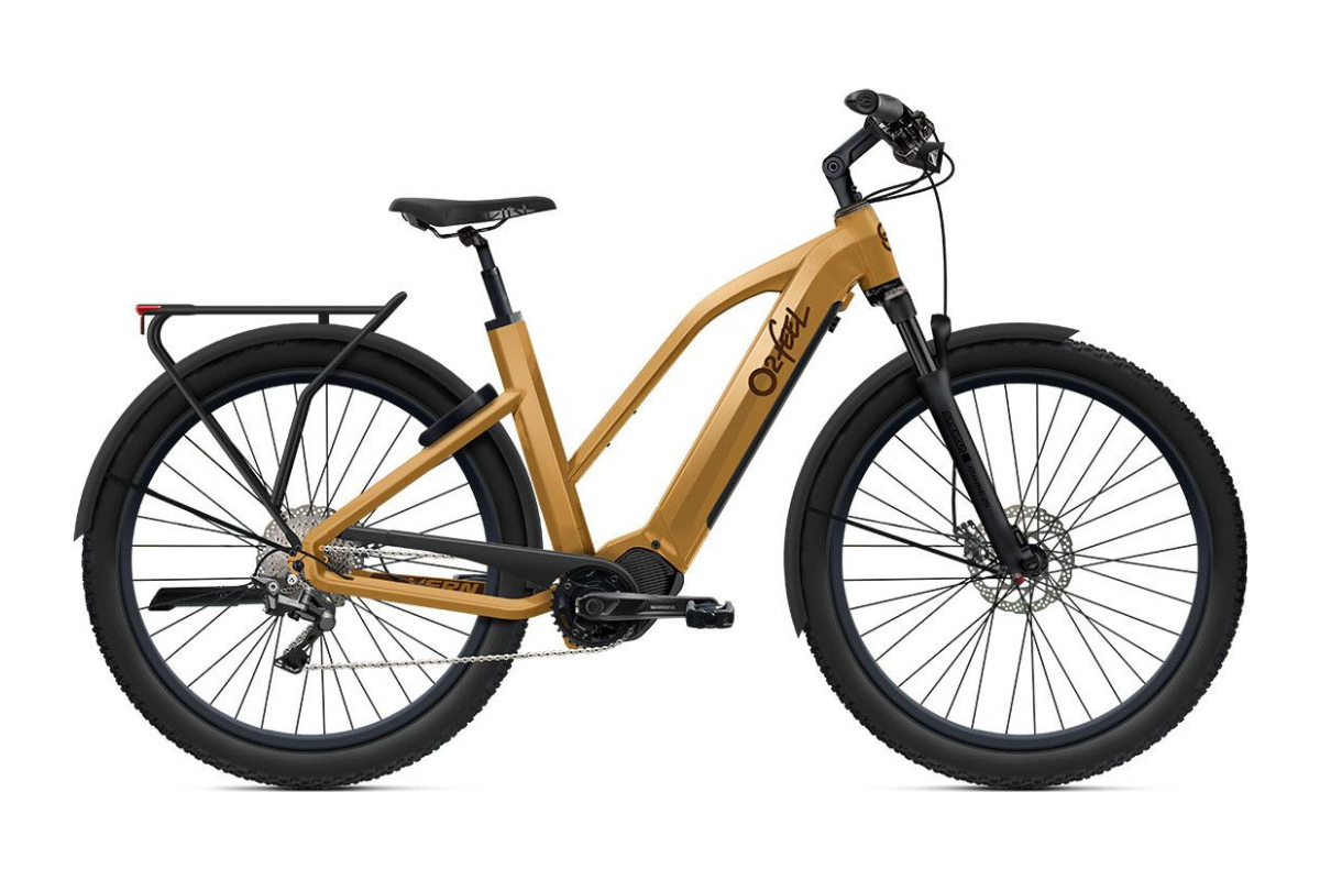 VTC électrique O2 Feel Vern Urban Power 8.2 Mid 720 Wh Jaune Indiana VTC électrique O2 Feel Vern Urban Power 8.2 Mid 720 Wh Jaune Indiana